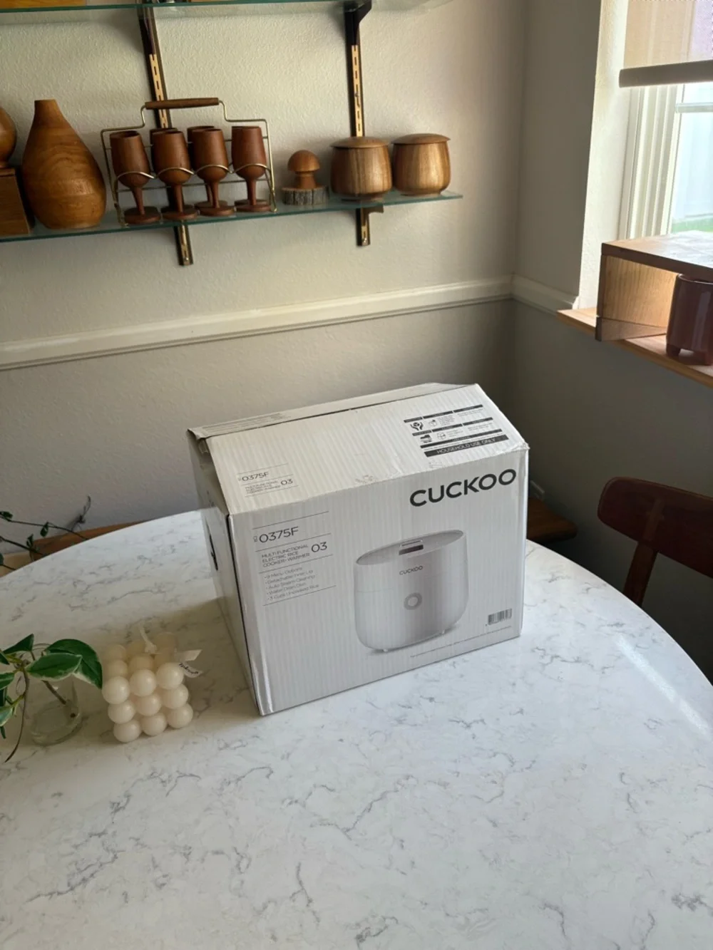 Cuckoo compact white